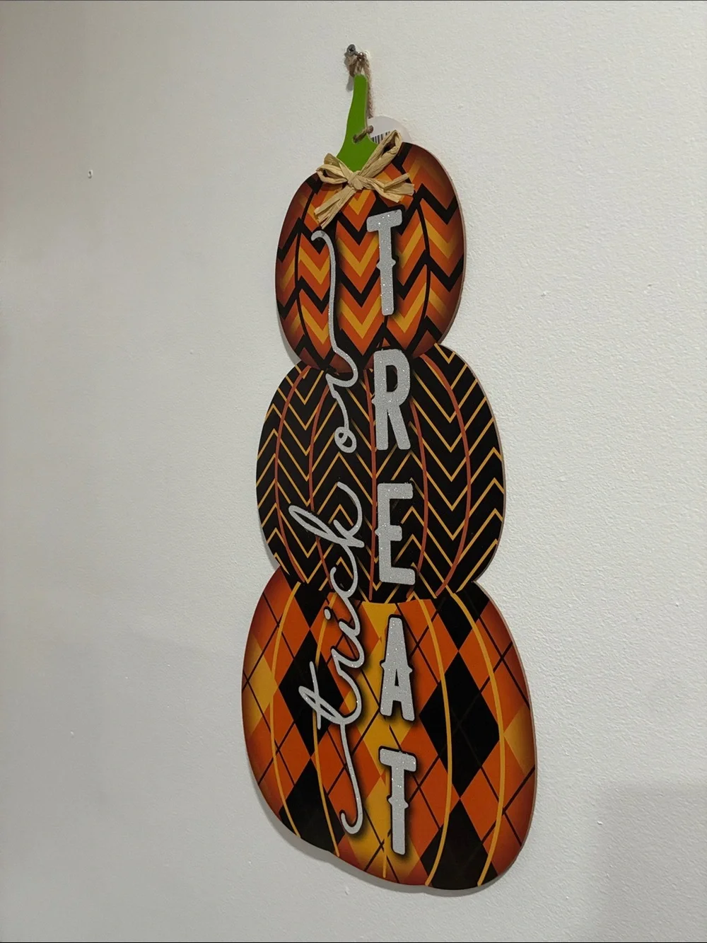 NWT- 24” Stunning- Triple Stacked Pumpkin 